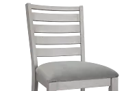 Mckinney Gray Uph Slat Side Chair