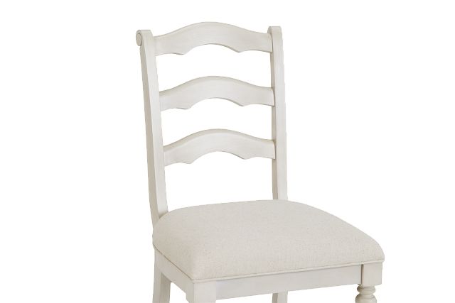 Savannah Ivory 24" Wood Barstool