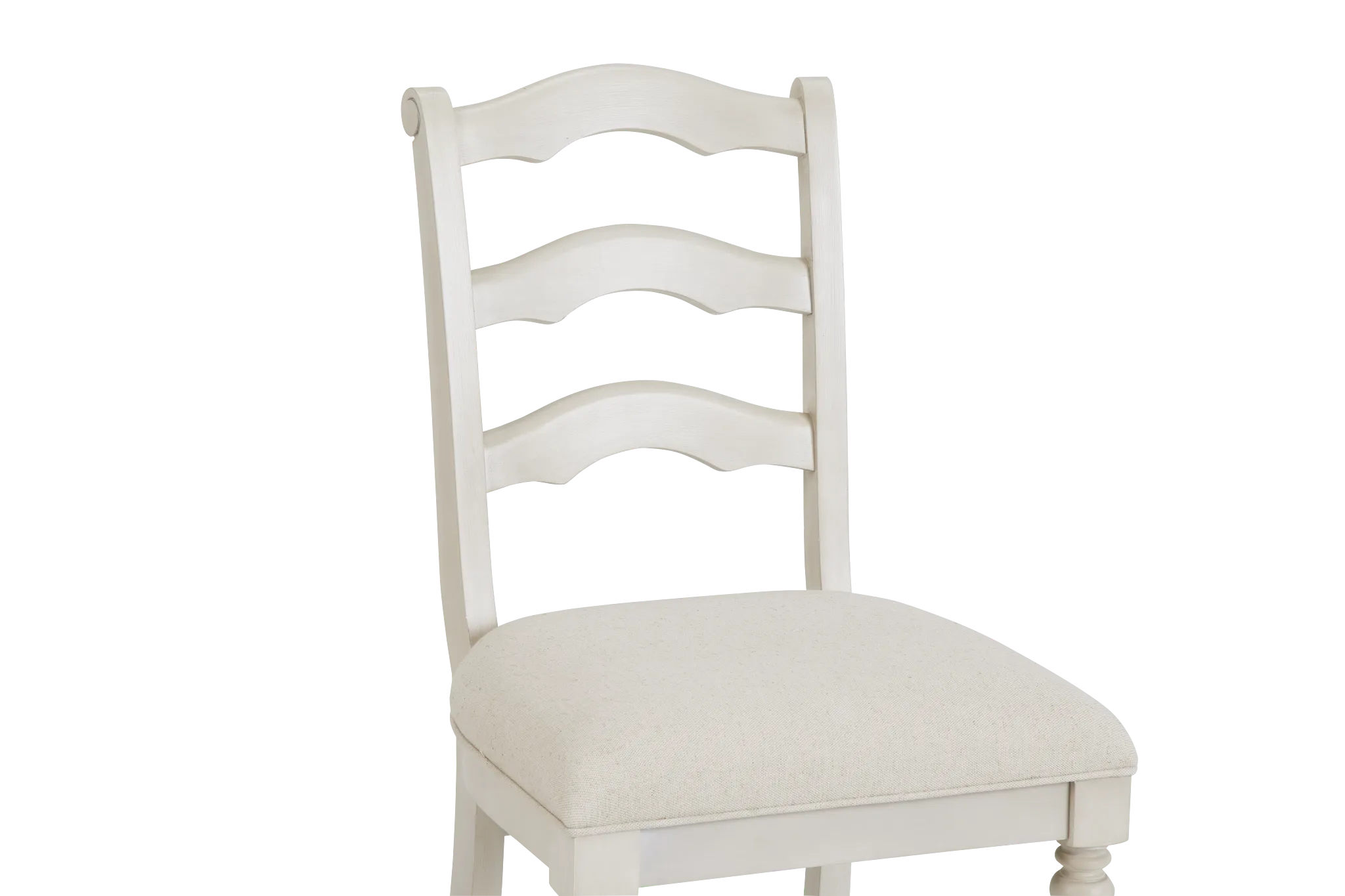 Savannah Ivory 24" Upholstered Barstool