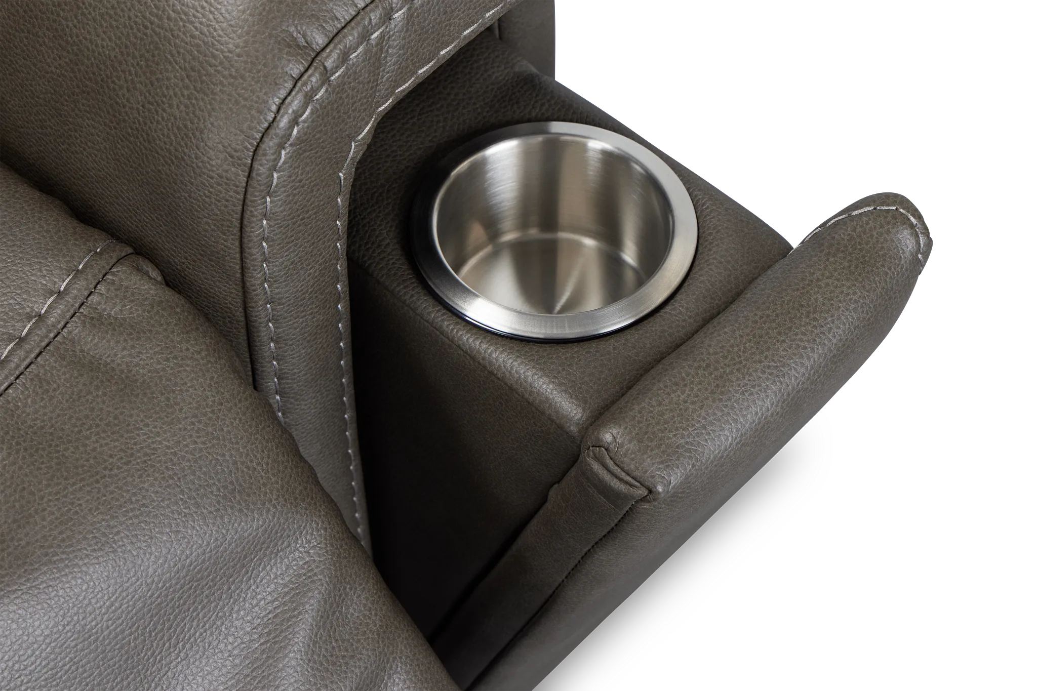 Jayden Gray Micro Power Reclining Sofa