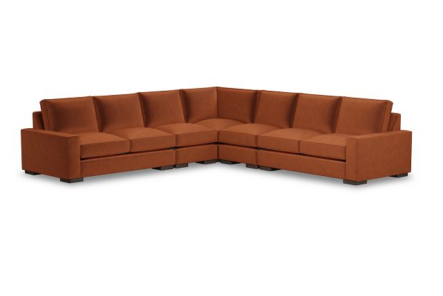 Edgewater Joya Orange Large Two-arm Sectional