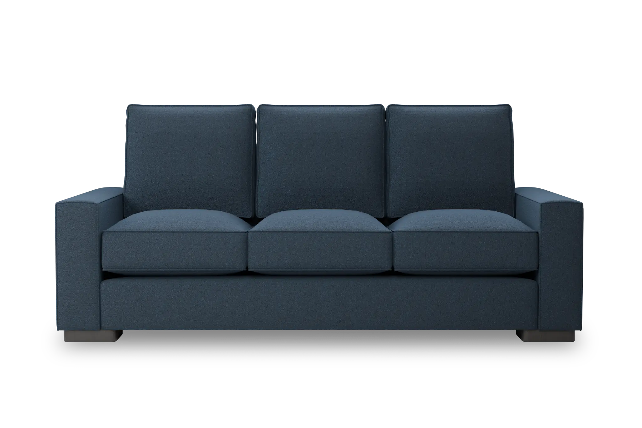 Edgewater Elite Blue 84" Sofa W/ 3 Cushions Edgewater Elite Blue 84" Sofa W/ 3 Cushions