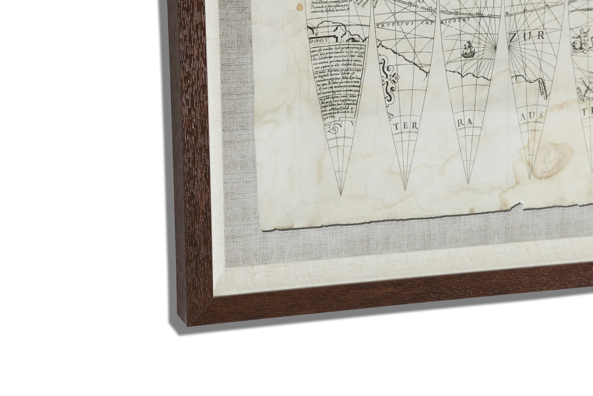 Geo Gray Framed Wall Art