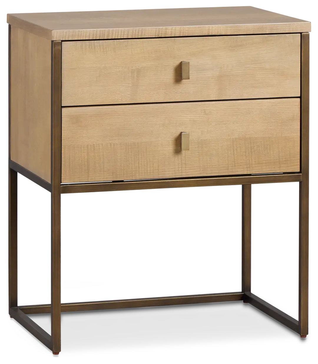 Pasadena Light Tone 2-drawer Nightstand Pasadena Light Tone 2-drawer Nightstand