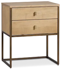 Pasadena Light Tone 2-drawer Nightstand