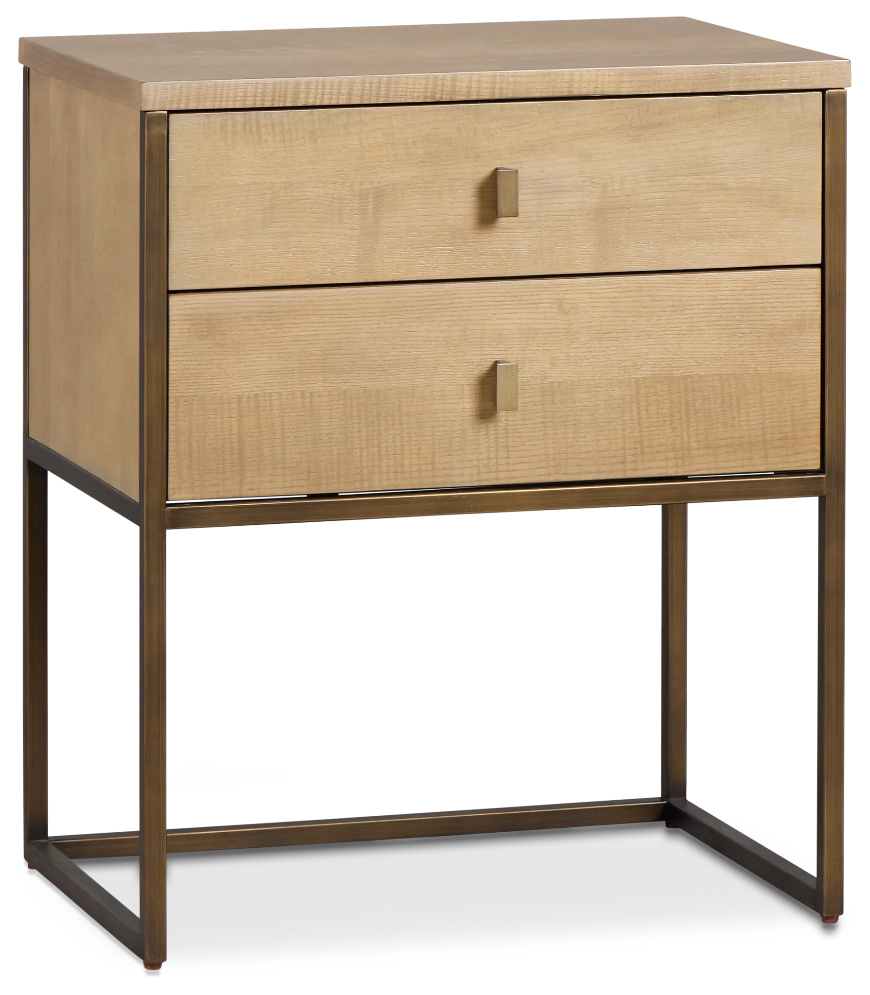 Pasadena Light Tone 2-drawer Nightstand