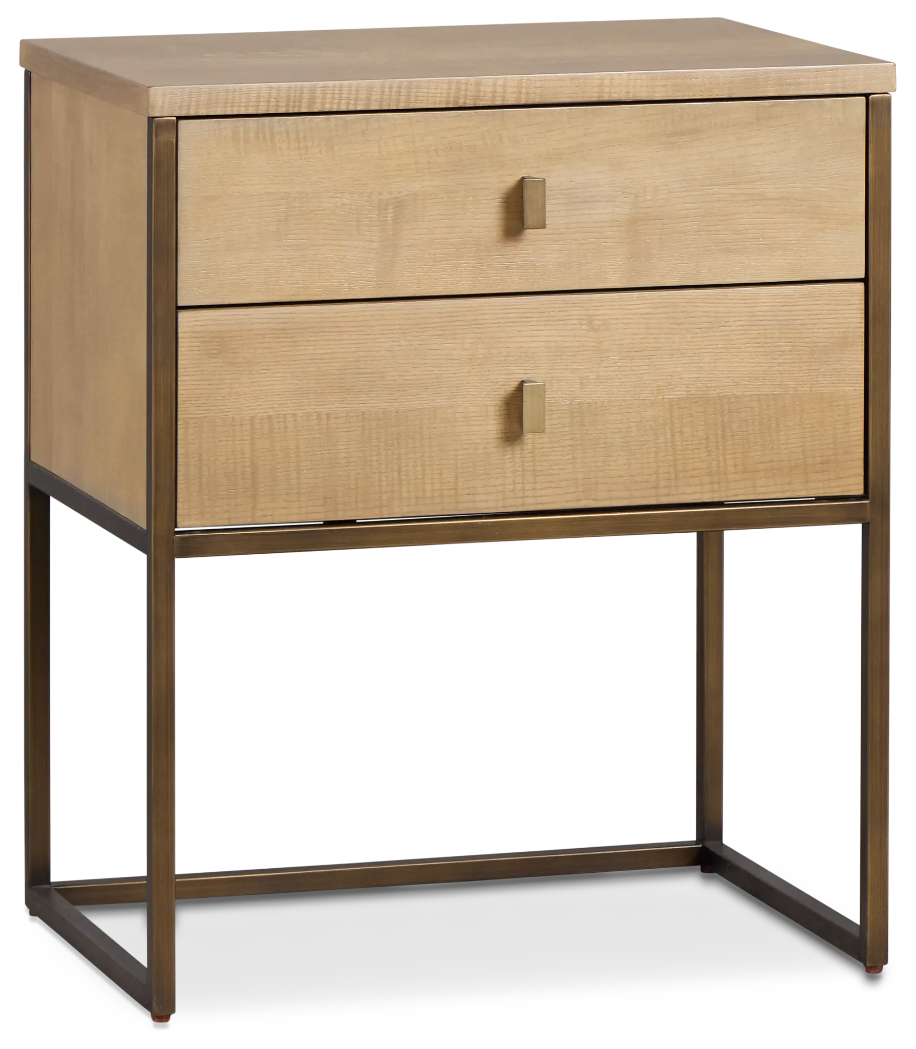 Pasadena Light Tone 2-drawer Nightstand Pasadena Light Tone 2-drawer Nightstand