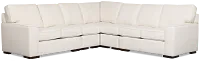 Sinclair Light Beige Fabric Large Two-arm Sectional