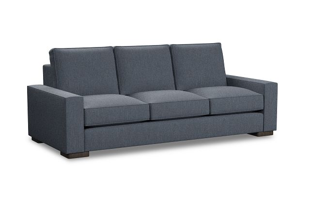 Edgewater Victory Dark Blue 96" Sofa W/ 3 Cushions (0)