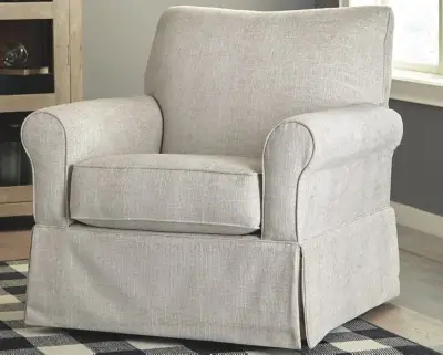 Searcy Ivory Swivel Accent Chair Searcy Ivory Swivel Accent Chair