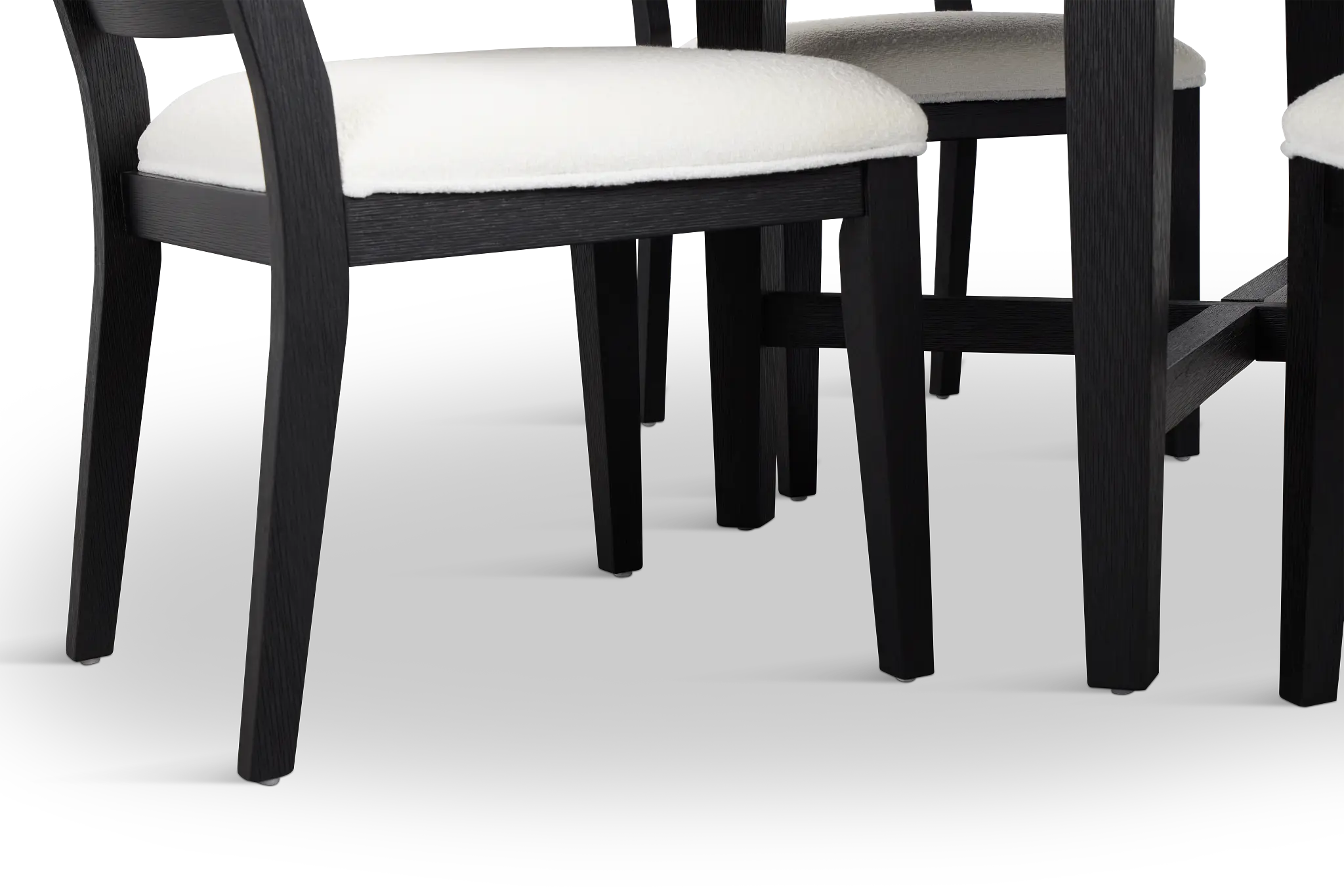Alden Black Round Table & 4 Chairs Alden Black Round Table & 4 Chairs