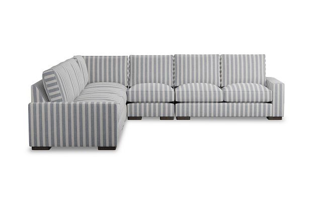 Edgewater Sea Lane Dark Blue Large Two-arm Sectional