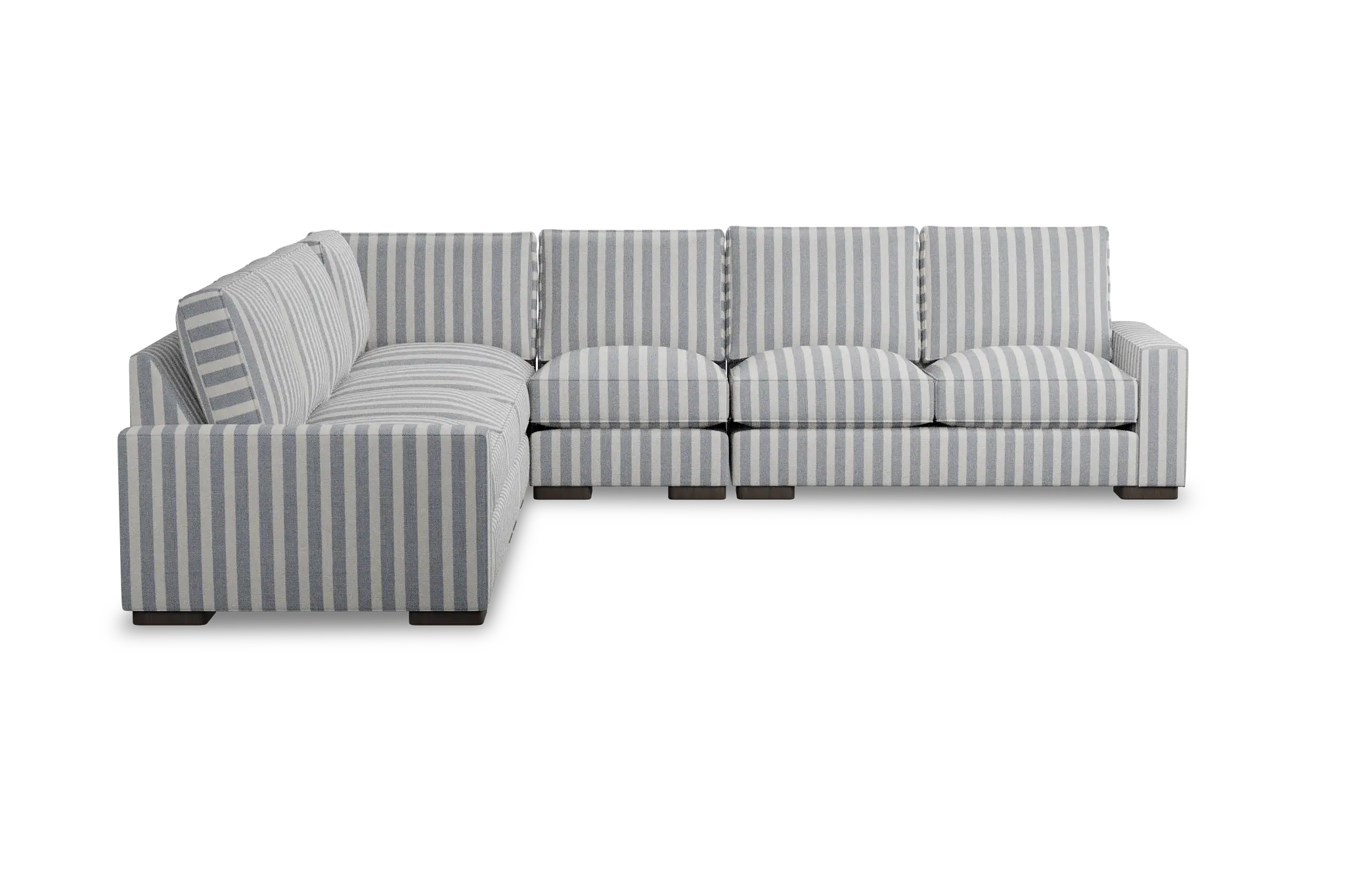 Edgewater Sea Lane Dark Blue Large Two-arm Sectional Edgewater Sea Lane Dark Blue Large Two-arm Sectional