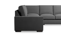 Edgewater Delray Dark Gray Small Two-arm Sectional