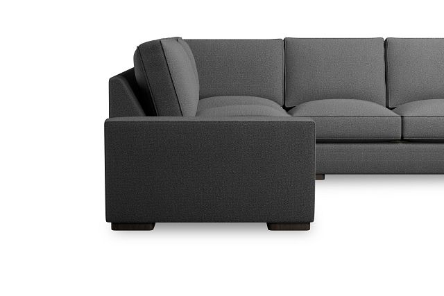 Edgewater Delray Dark Gray Small Two-arm Sectional