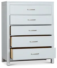 Carolina Light Blue Drawer Chest