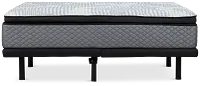 Kevin Charles By Sealy Signature Ultra Plush Elite Adjustable Mattress Set