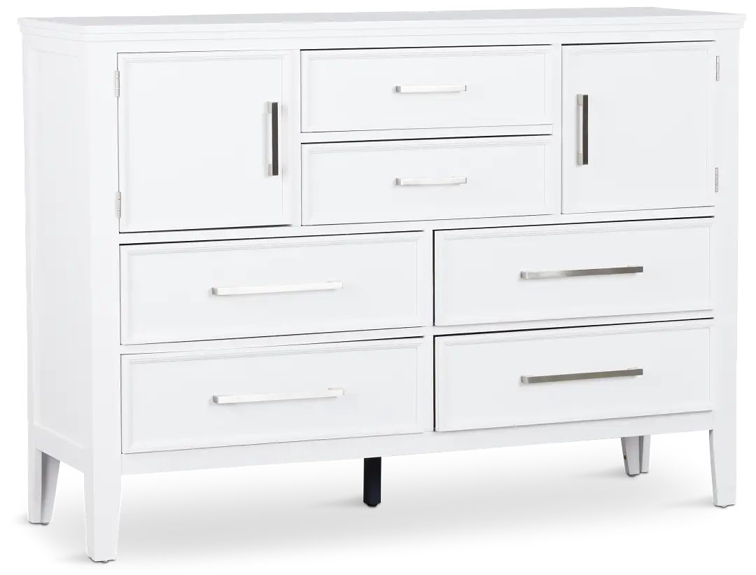 Seabrook Large White Door Dresser Seabrook Large White Door Dresser