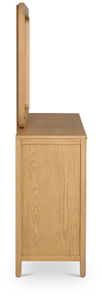 Pacific Light Tone 7-drawer Dresser & Mirror