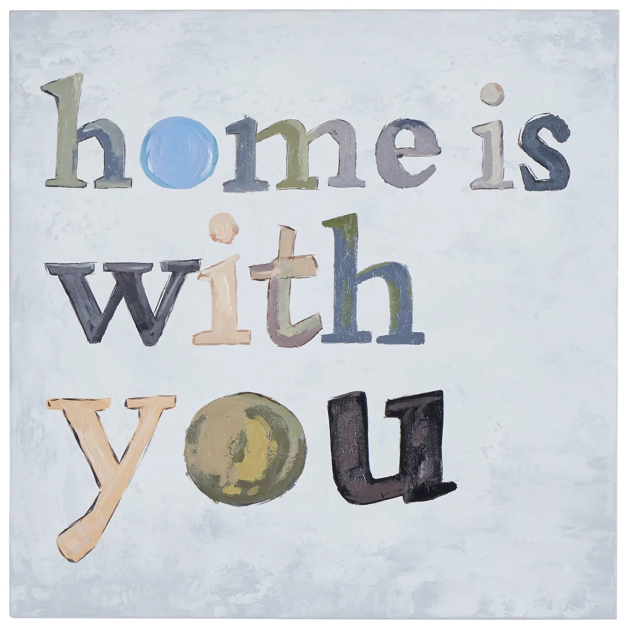 Kinn Multicolored Canvas Wall Art Kinn Multicolored Canvas Wall Art