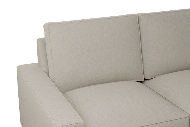 Edgewater Peyton Beige Large Right Chaise Sectional