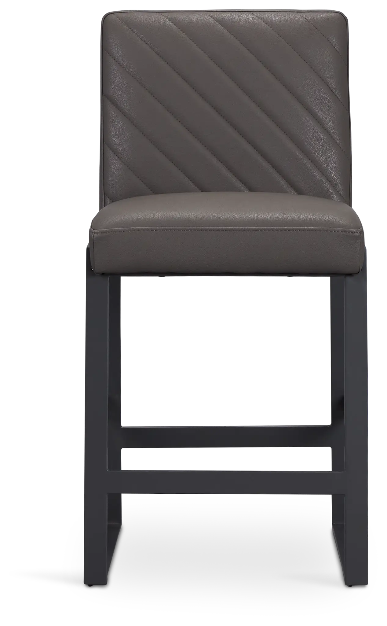 Harlem Dark Gray 24" Upholstered Barstool Harlem Dark Gray 24" Upholstered Barstool