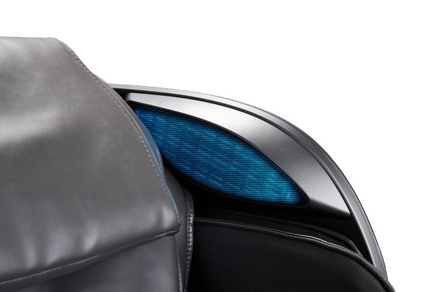 Qi Xe Dark Gray Micro Massage Chair