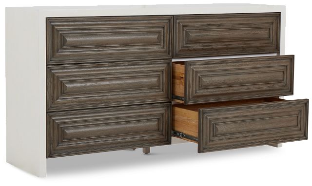 Goodman Light Tone Wood Dresser