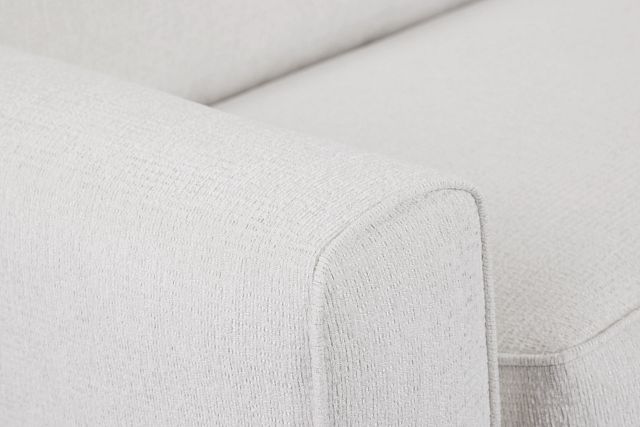 Avalon White Fabric Sofa