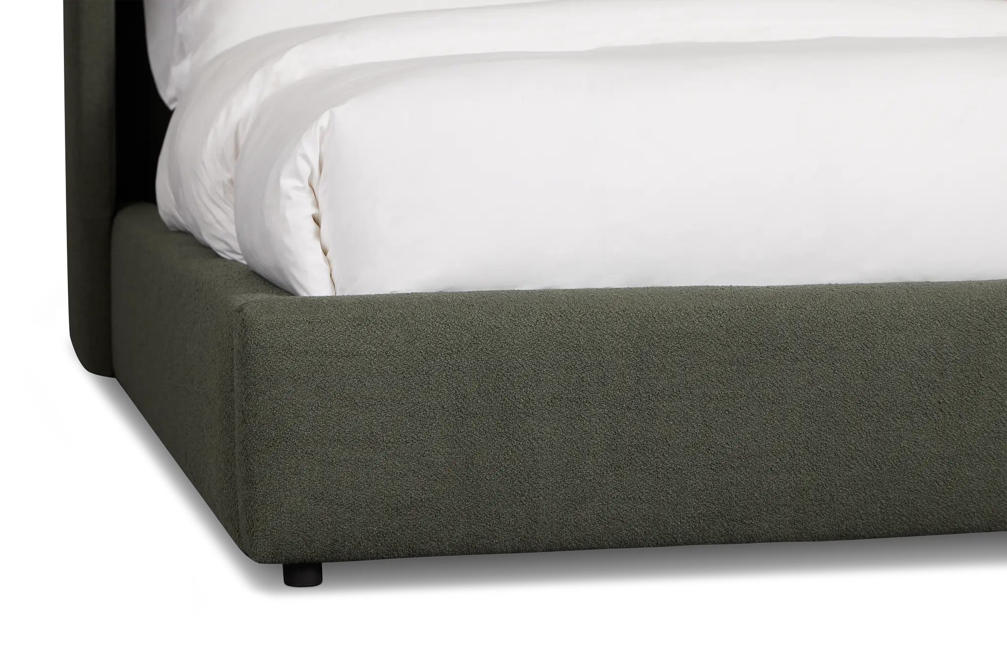 Captiva Sutton Green 60" Upholstered Shelter Bed Captiva Sutton Green 60" Upholstered Shelter Bed
