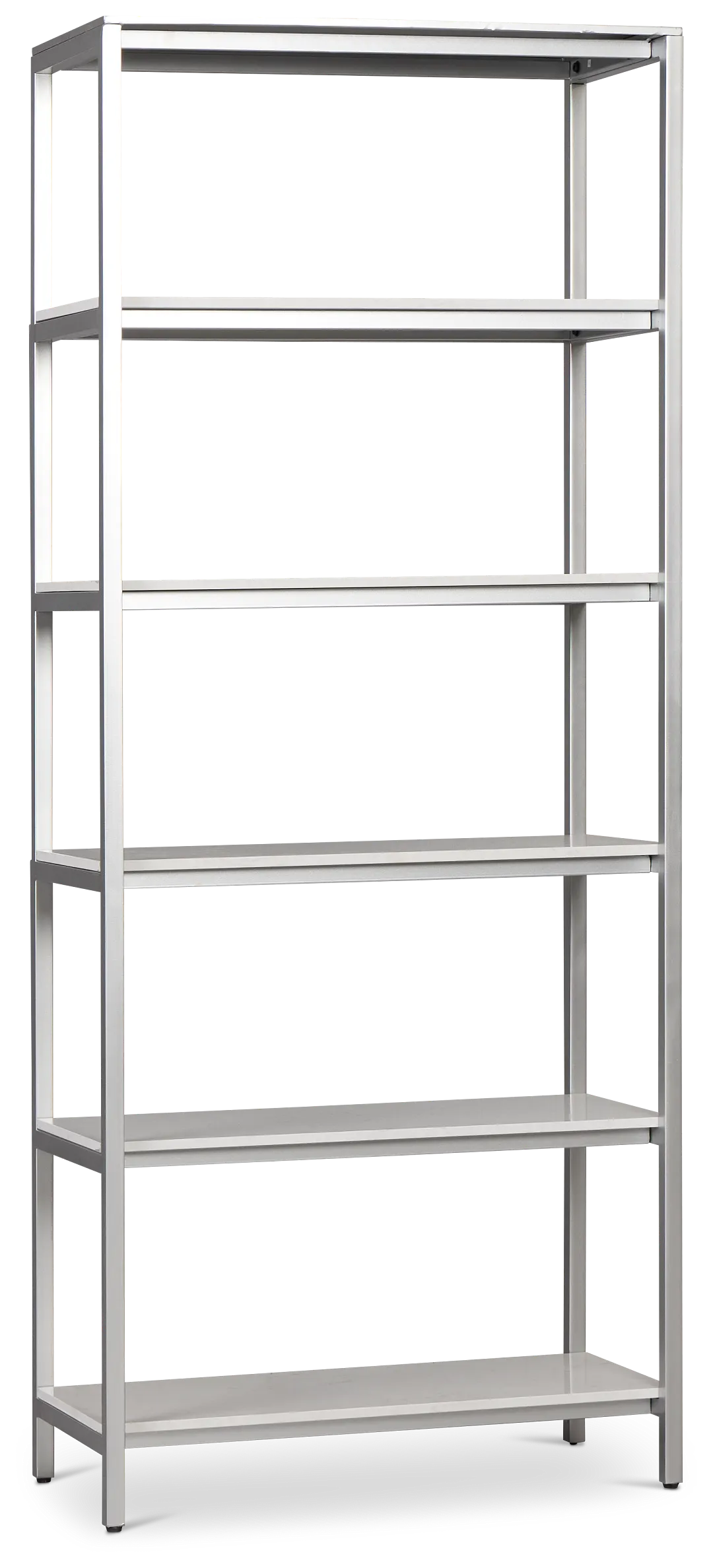 Lukas Silver Bookcase