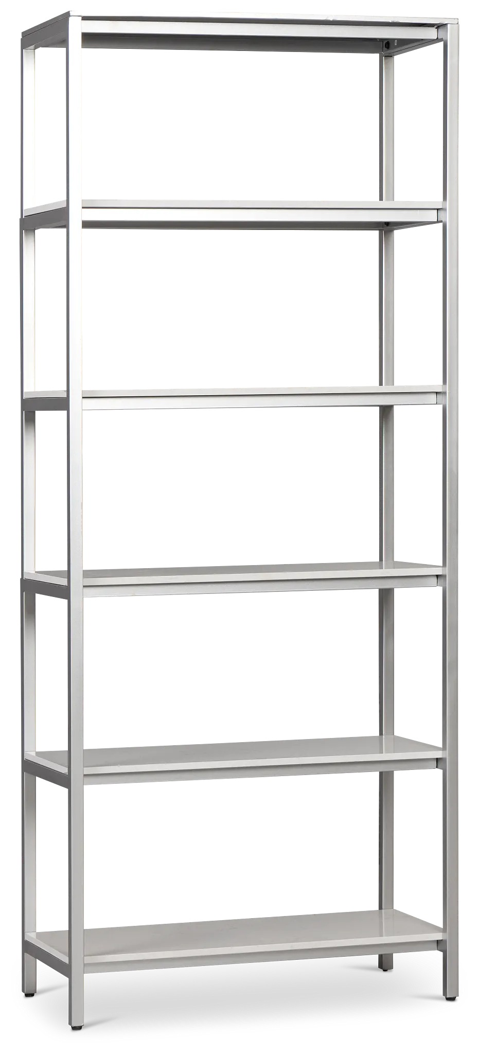 Lukas Silver Bookcase
