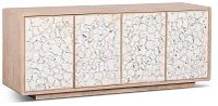 Sieni Light Tone Stone Credenza