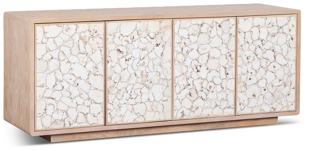 Sieni Light Tone Stone Credenza