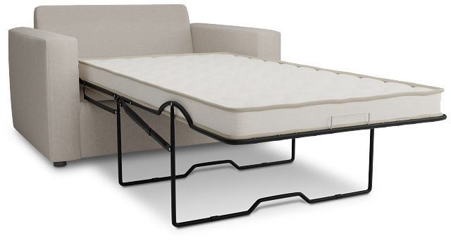 Siesta Suave Beige Fabric Innerspring Sleeper