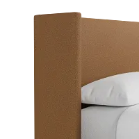 Captiva Elite Light Brown 48" Upholstered Shelter Bed