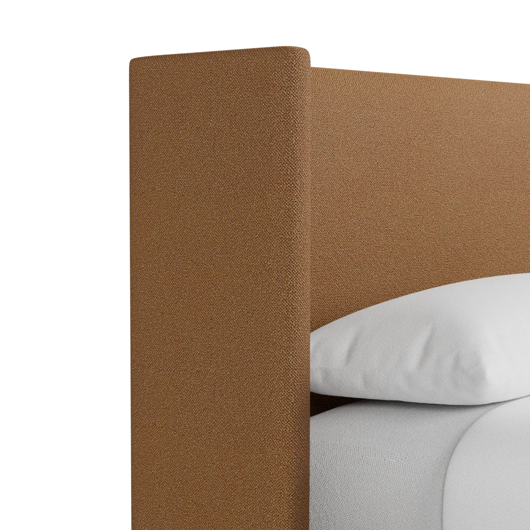 Captiva Elite Light Brown 48" Upholstered Shelter Bed