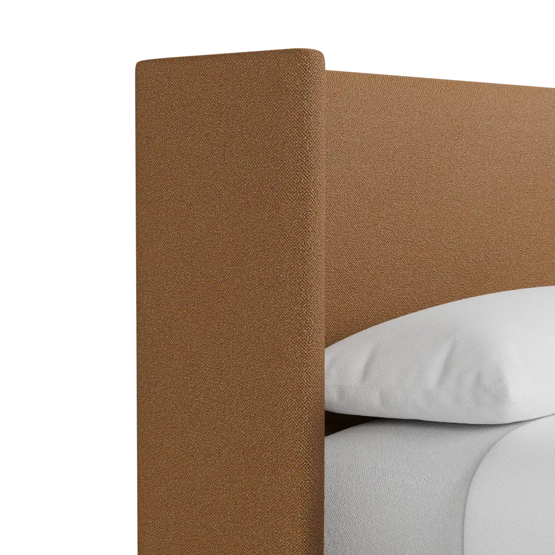 Captiva Elite Light Brown 48" Upholstered Shelter Bed Captiva Elite Light Brown 48" Upholstered Shelter Bed