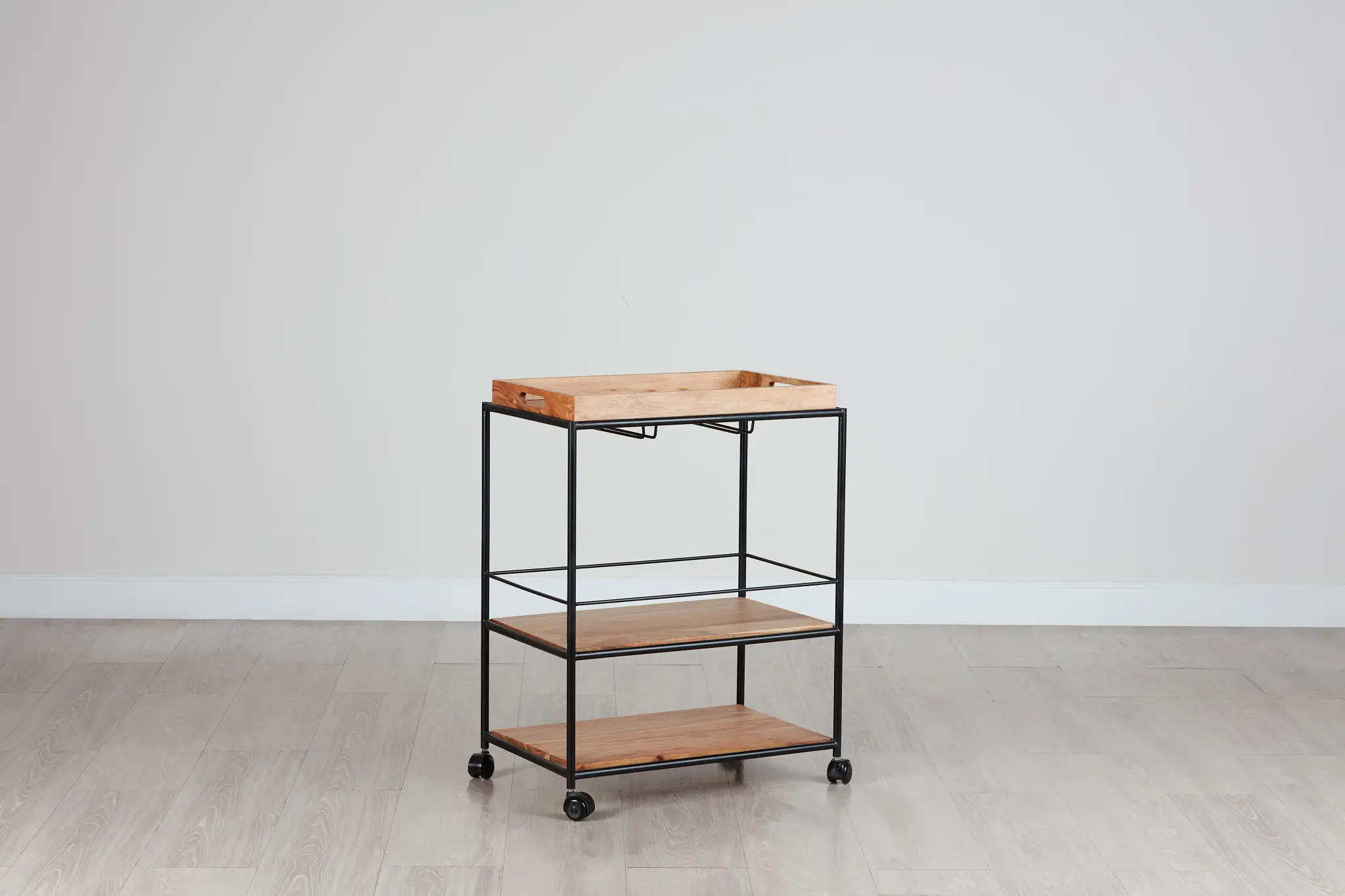 Margo Rectangular Metal Bar Cart Margo Rectangular Metal Bar Cart