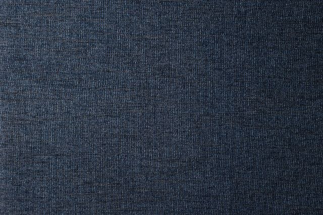 Milo Blue Fabric Small Right Bumper Sectional