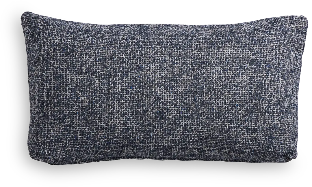 Nova Dark Blue Lumbar Accent Pillow Nova Dark Blue Lumbar Accent Pillow