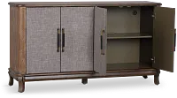 Milo Mid Tone Four-door Cabinet