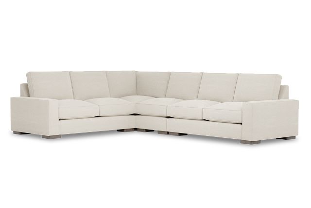 Edgewater Elite Ivory Medium Two-arm Sectional