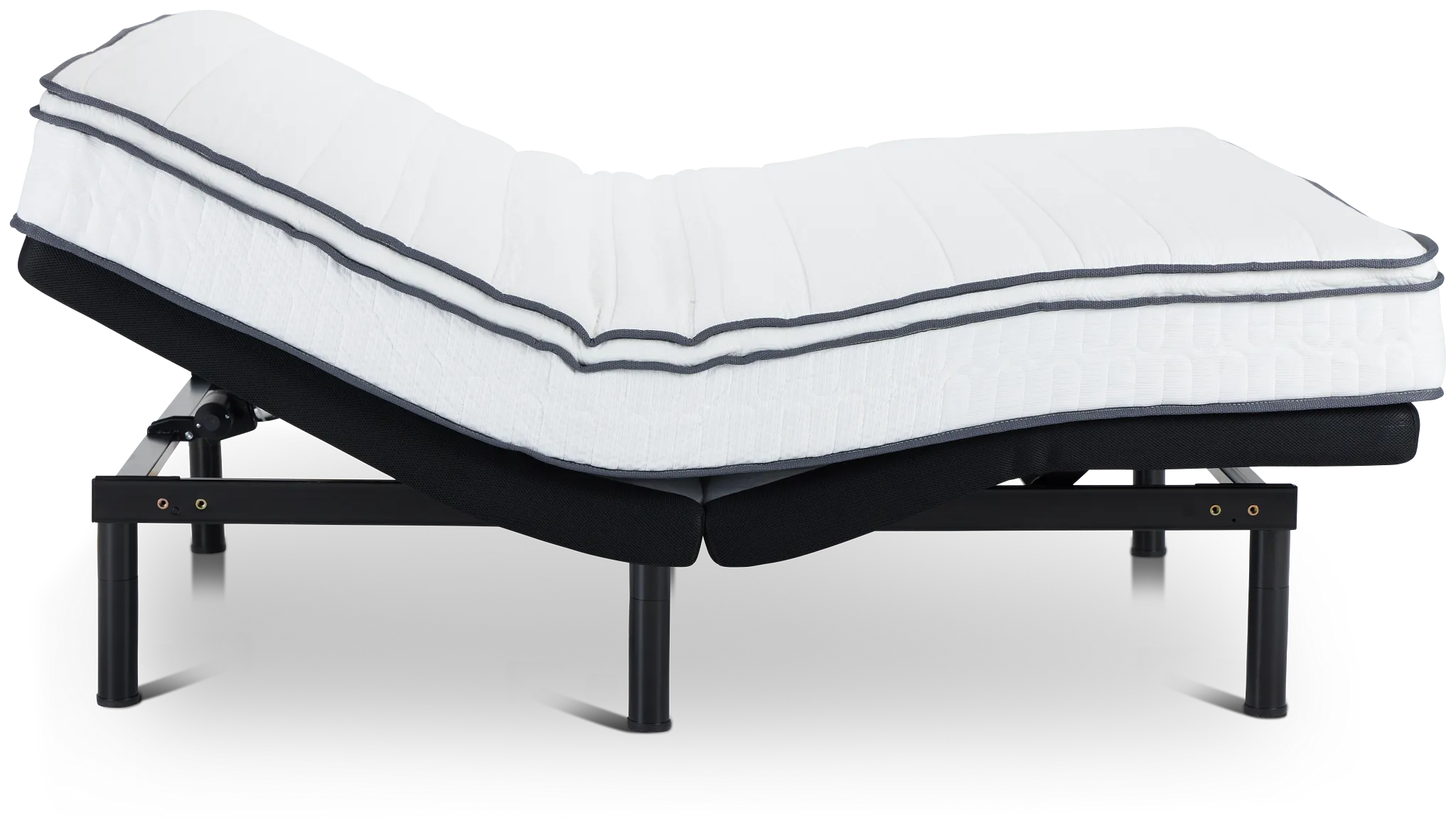 Rest & Renew By Zinus 8" Hybrid Elite Adjustable Mattress Set