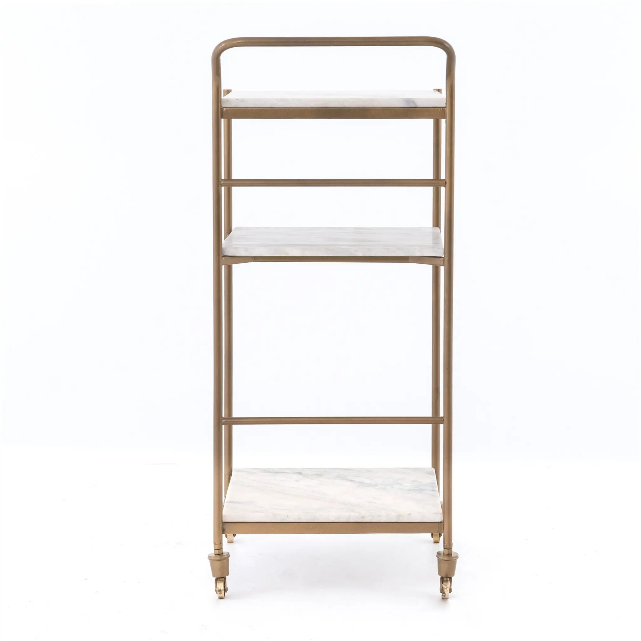 Four Hands Feri White Square Bar Cart Four Hands Feri White Square Bar Cart