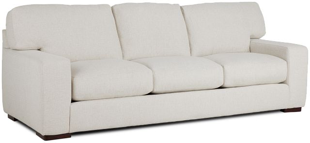 Veronica 104" White Down Sofa