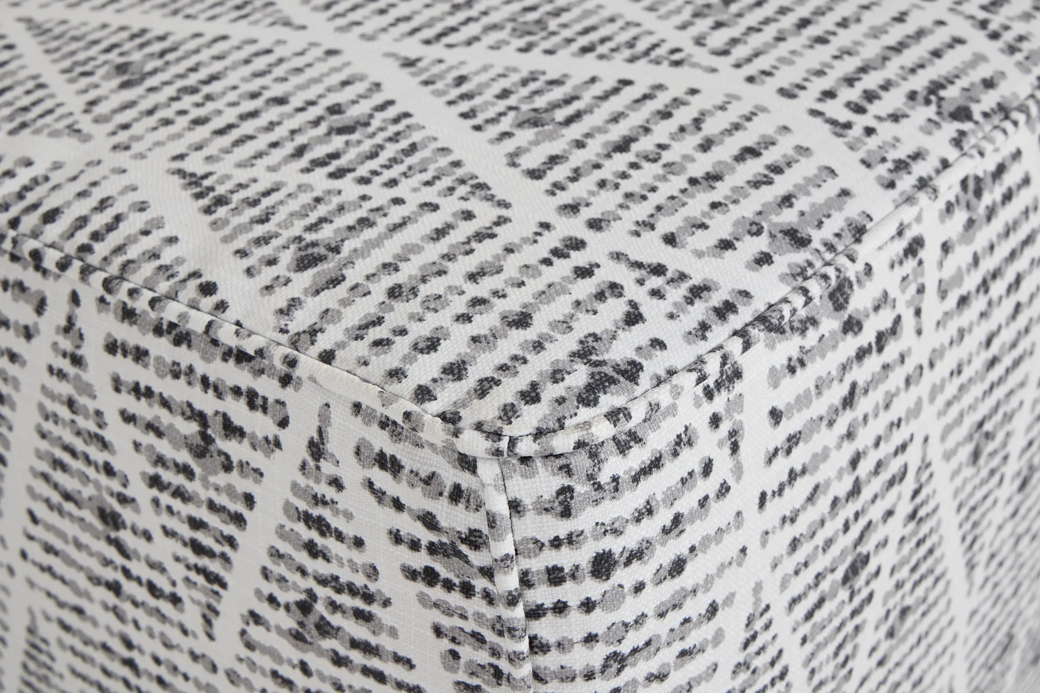 Foster Black Indoor/outdoor Accent Ottoman