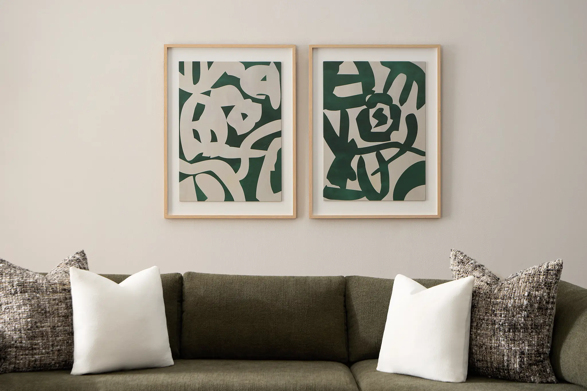 Herasi Green Wall Art Herasi Green Wall Art