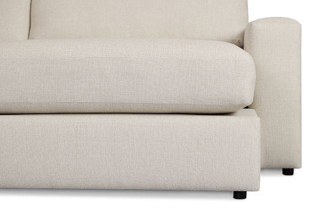 Brantley Light Beige Fabric Right Chaise Sectional