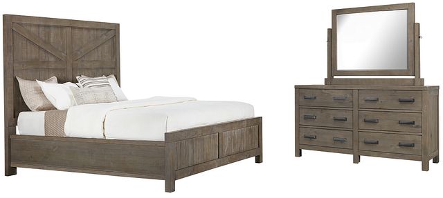 Taryn Gray Panel Bedroom
